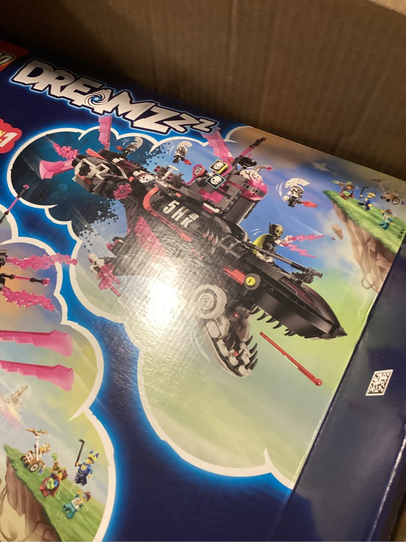Condition photo showing Good Condition for lego dreamzzz nightmare shark submarine building toy for kids - pretend play set & figures for boys & girls, ages 9+ - rebuild as a battleship or submarine toy - gift idea for birthdays - 71500