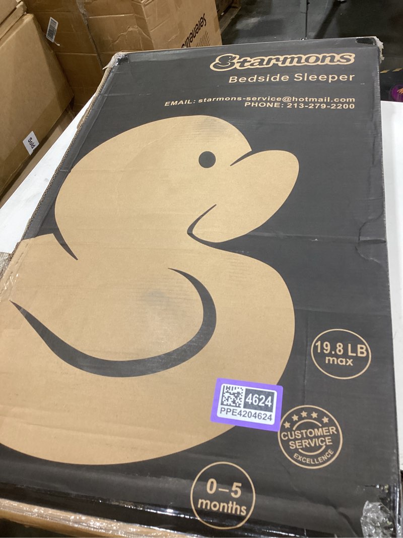 Condition photo showing Good Condition for bassinet bedside sleeper, rocking bassinet for baby, 3 in 1 crib with 6 adjustable height,breathable mesh and lockable wheels, baby must haves for newborns