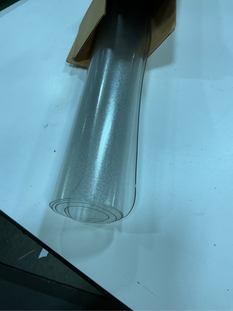 Condition photo showing Good Condition for Kasepie 1.5mm Frosted Textured Office Chair Mat for Hardwood Floor - 30 X48 INCH Heavy Duty Floor Protectors for Chairs, Anti-Slip Desk Chair Pad (30"x 48")