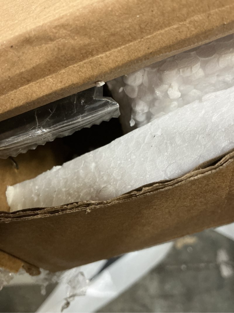 Condition photo showing New/Like New for 34" bifold sliding barn door hardware track kit,side mounted black j shape roller,smoothly and quietly,assembly easy,fit double 15" bi-folding doors (door not included) 34'' for 2 doors (hardware only) black-j shape