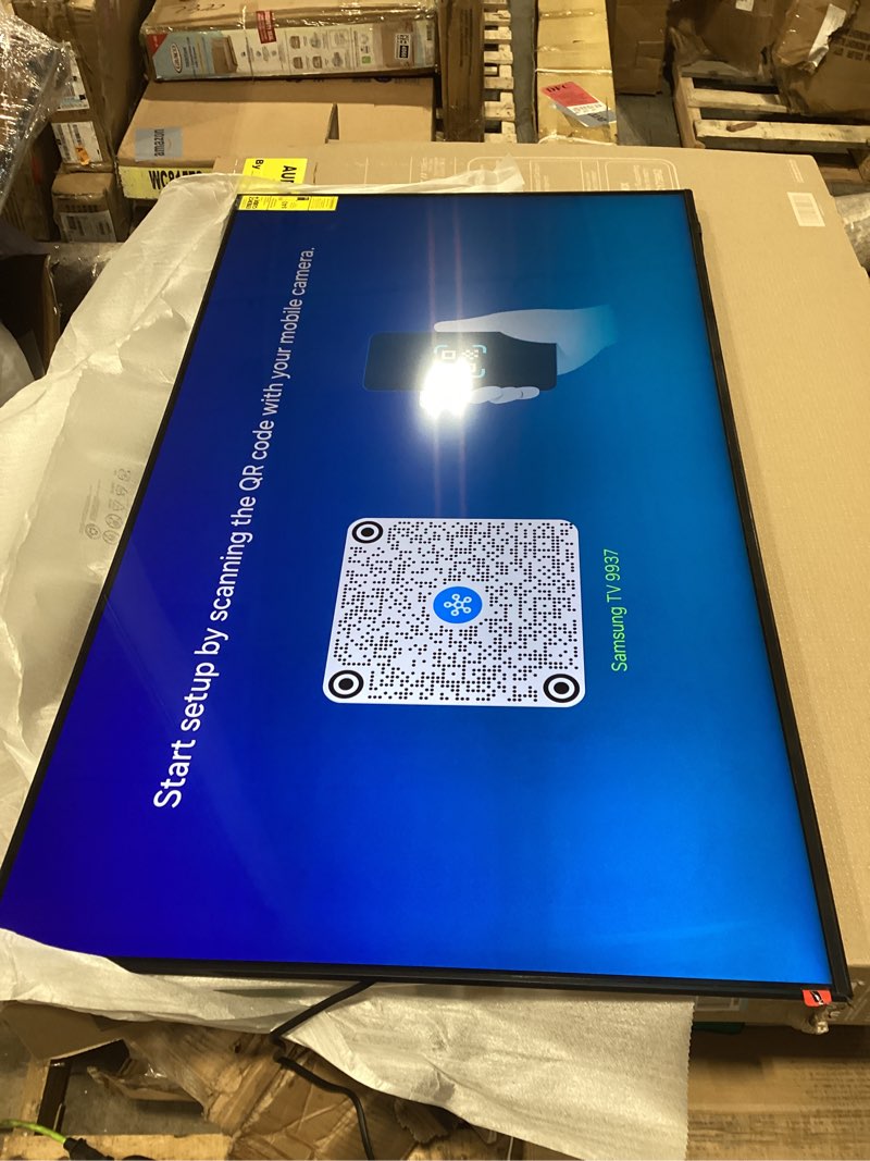 Condition photo showing New/Like New for samsung 55-inch class qled q8f 4k uhd smart tv (2025 model) q4 ai processor, 100% color volume with quantum dot, airslim design, endless free content, samsung vision ai, alexa built-in 55-inch tv only