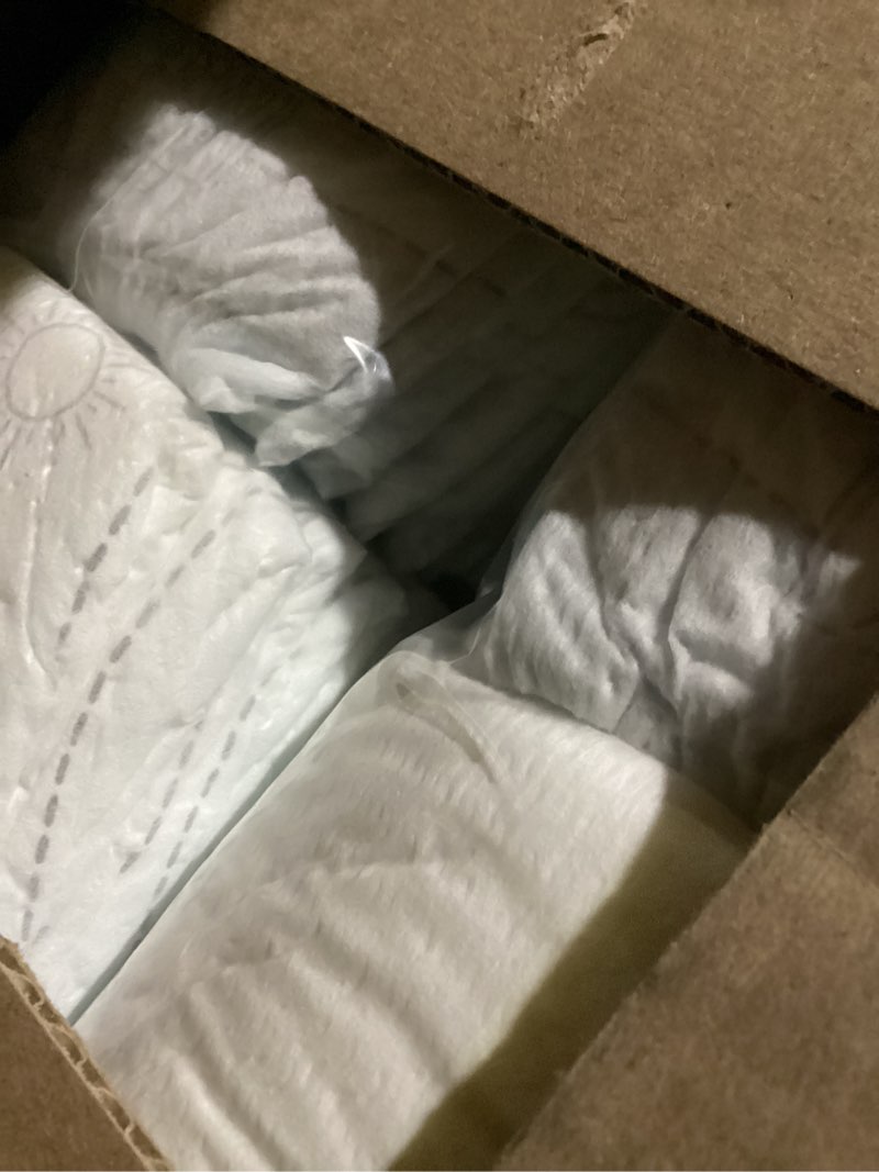 Condition photo showing New/Like New for pampers swaddlers diapers, size 3 (13-26 lbs), 168 count, absorbent, keeps baby dry and comfortable, skin safe disposable baby diaper size 3 168