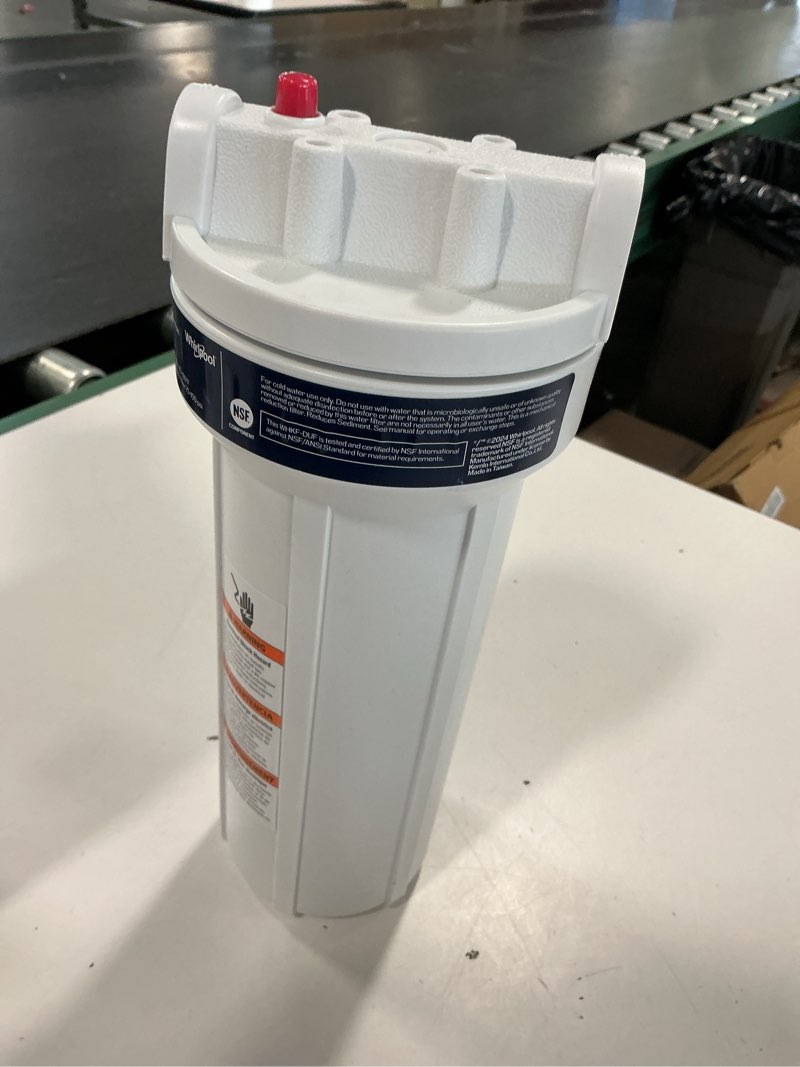 Condition photo showing Good Condition for Whirlpool Under Sink Water Filtration System WHKF-DUF | Push-in Quick Connect, 1 Carbon Filter & Installation Kit Included | Reduces Chlorine Taste & Odor, Sediment