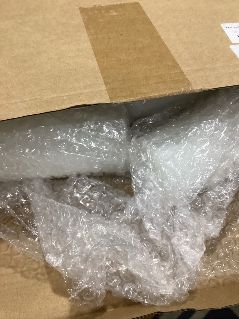 Condition photo showing Good Condition for Shihanee Set of 6 Pillar Candles and Glass Cylinder Vases Clear Cylinder CandleHolders for Slim Tall Pillar Candles Wedding Centerpieces (2.8'' X 4.7", 5.9", 7.9",Iridescent)