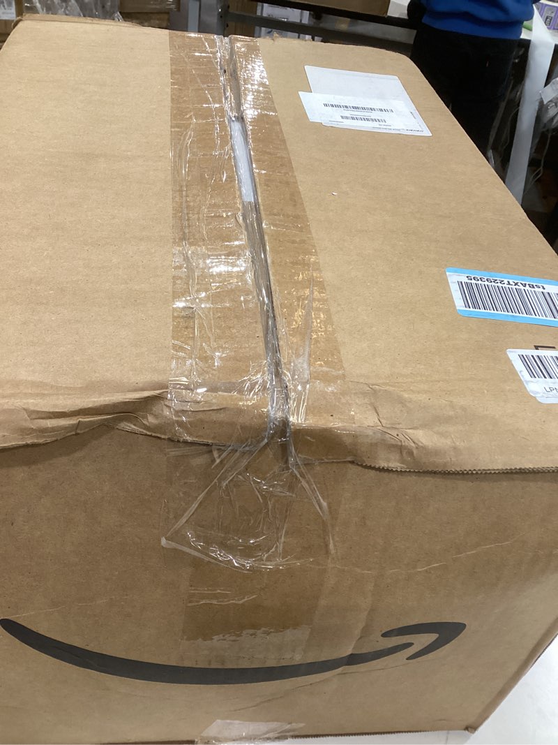 Condition photo showing Good Condition for Bathroom Vessel Sink Rectangle, Hugsleek 16 x 12 inch White Porcelain Ceramic Vessel Sink with Gold Rim Above Counter Rectangular Bath Sink Bowl Basin Lavatory Vanity Sinks Restroom Countertop 16"x12" White with Gold Rim