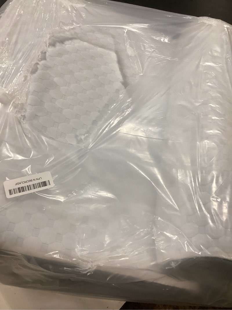 Condition photo showing Good Condition for bed wedge pillow for sleeping, 3 pcs adjustable height 4.5&7.5&12 inch triangle pillow wedge for post surgery, acid reflux, snoring, legs pain relief (gray) white & gray