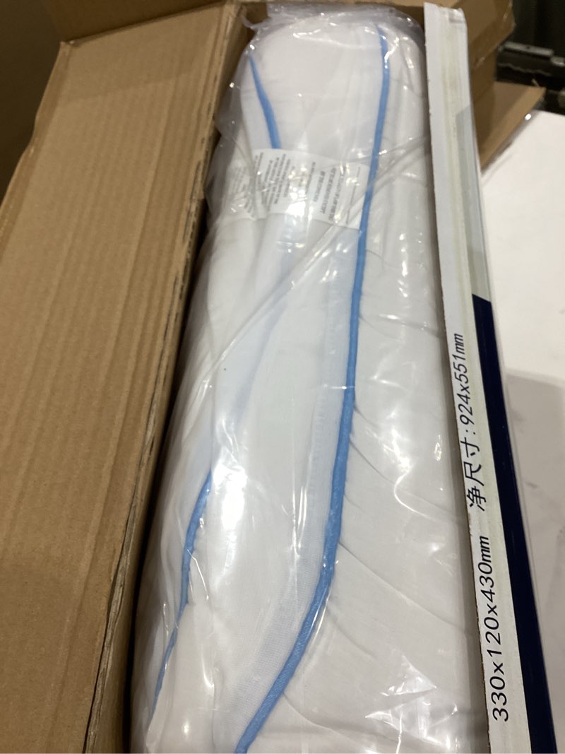 Condition photo showing Good Condition for Queen Mattress Pad Extra Thick Cotton Mattress Topper Quilted Fitted Mattress Cover 18-22" Deep Pocket Down Alternative Pillow Top Fluffy & Breathable (60x80 Inches, White, Thick) Queen Thick