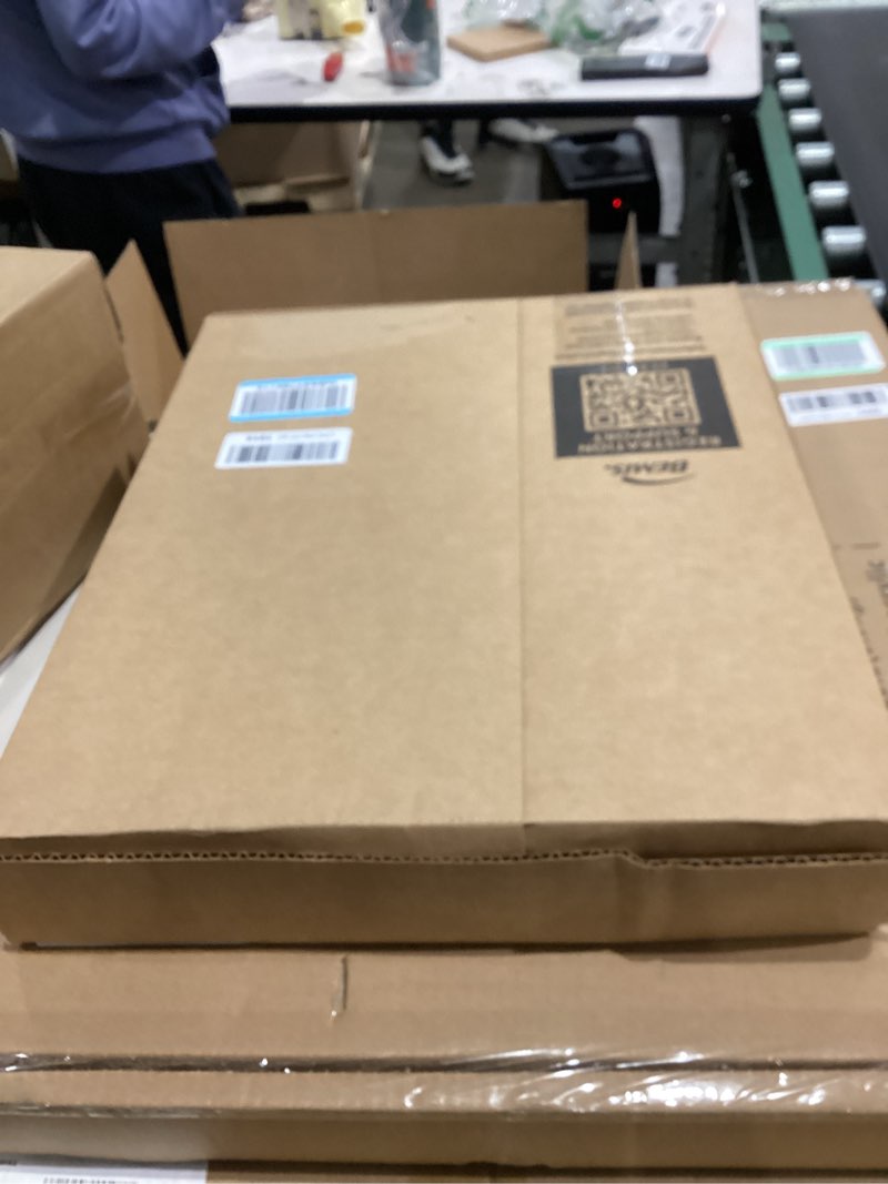 Condition photo showing New/Like New for Mayfair Bennett Toilet Seat with Chrome Hinges, Slow Close Wood Seat, Secure Metal Hinges, Easy Install, Made in USA, Round, White Round Chrome