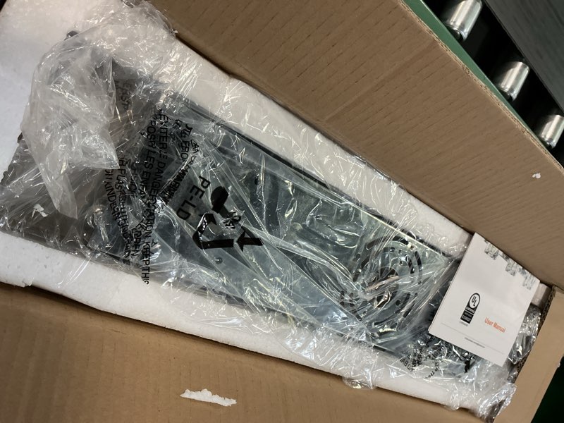 Condition photo showing As Is for VOLISUN Crystal Vanity Lights - 3 Light Modern Stainless Steel Bathroom Light Over Mirror, Chrome Finish - UL Certificated (Exclude Bulb) Chrome 3 Light