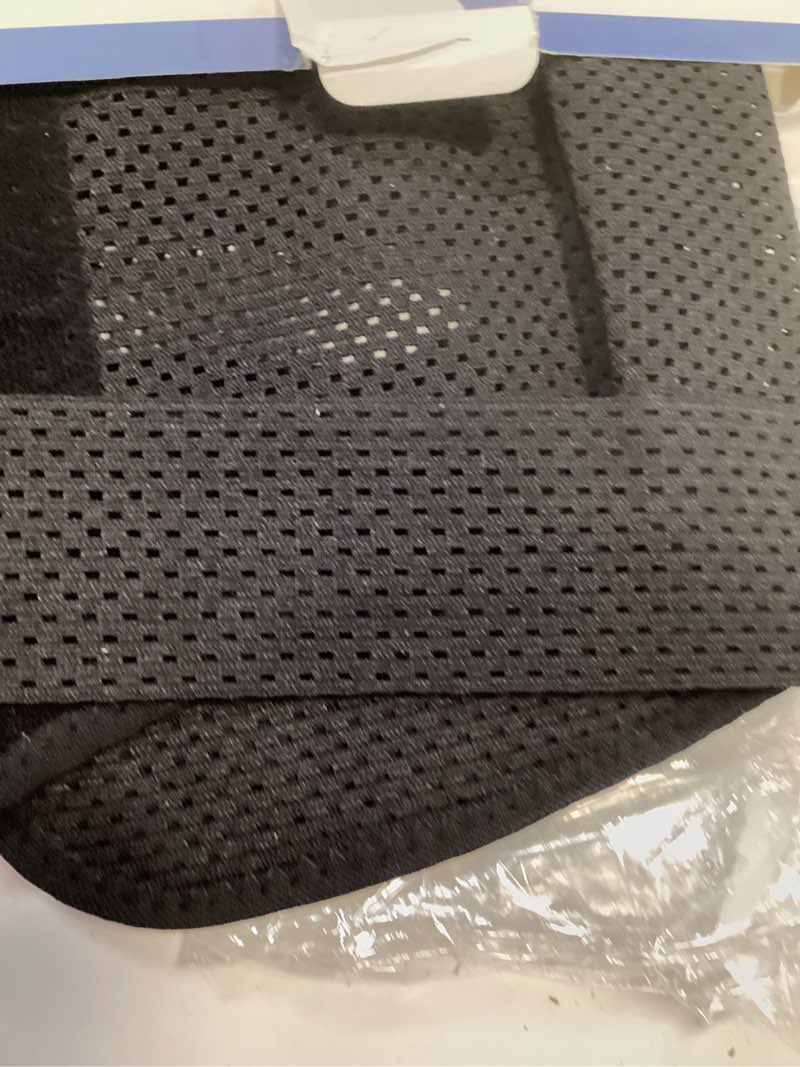 Condition photo showing Good Condition for neenca knee brace for knee pain, compression knee support with air mesh fabric, adjustable knee wrap with side stabilizers, ultra-soft bandage for elderly, meniscus tear, acl, arthritis relief, hiking large right-black