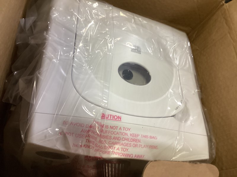 Condition photo showing Good Condition for Singing Machine Portable Karaoke Machine for Adults & Kids with Wired Microphone, White - Built-In Speaker, Bluetooth with LED Disco Lights - Karaoke System with CD+G Player & USB Connectivity