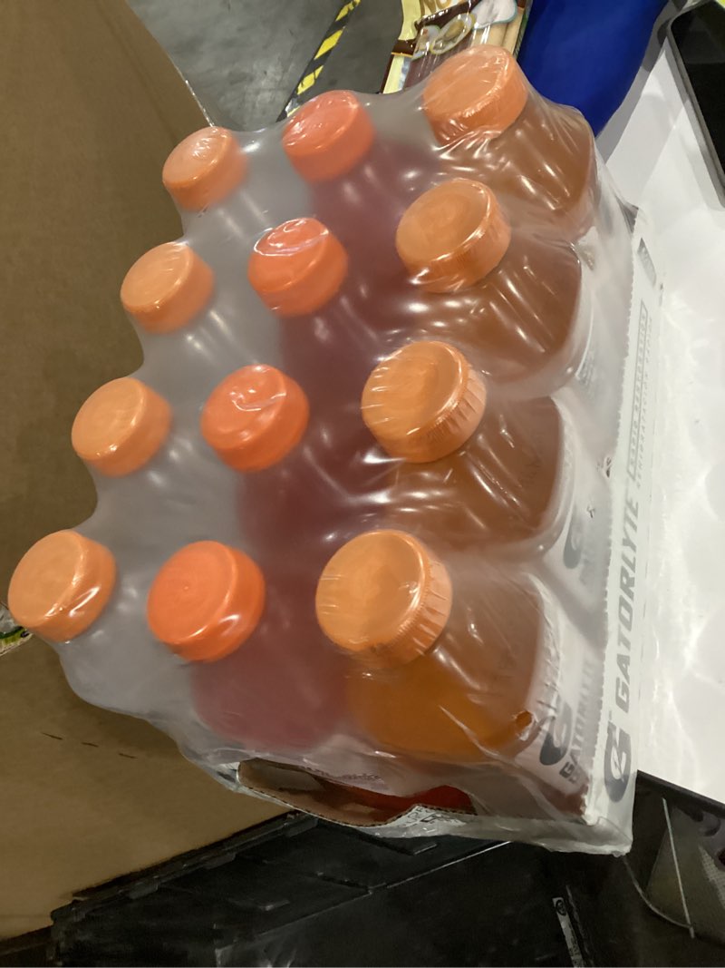 Condition photo showing Good Condition for Gatorlyte Rapid Rehydration Electrolyte Drink, 3 Flavor Variety Pack, Specialized Blend of 5 Electrolytes, Lower Sugar, No Artificial Sweeteners, No Artificial Flavors, 20 fl oz Bottles (12 Pack) Original Variety
