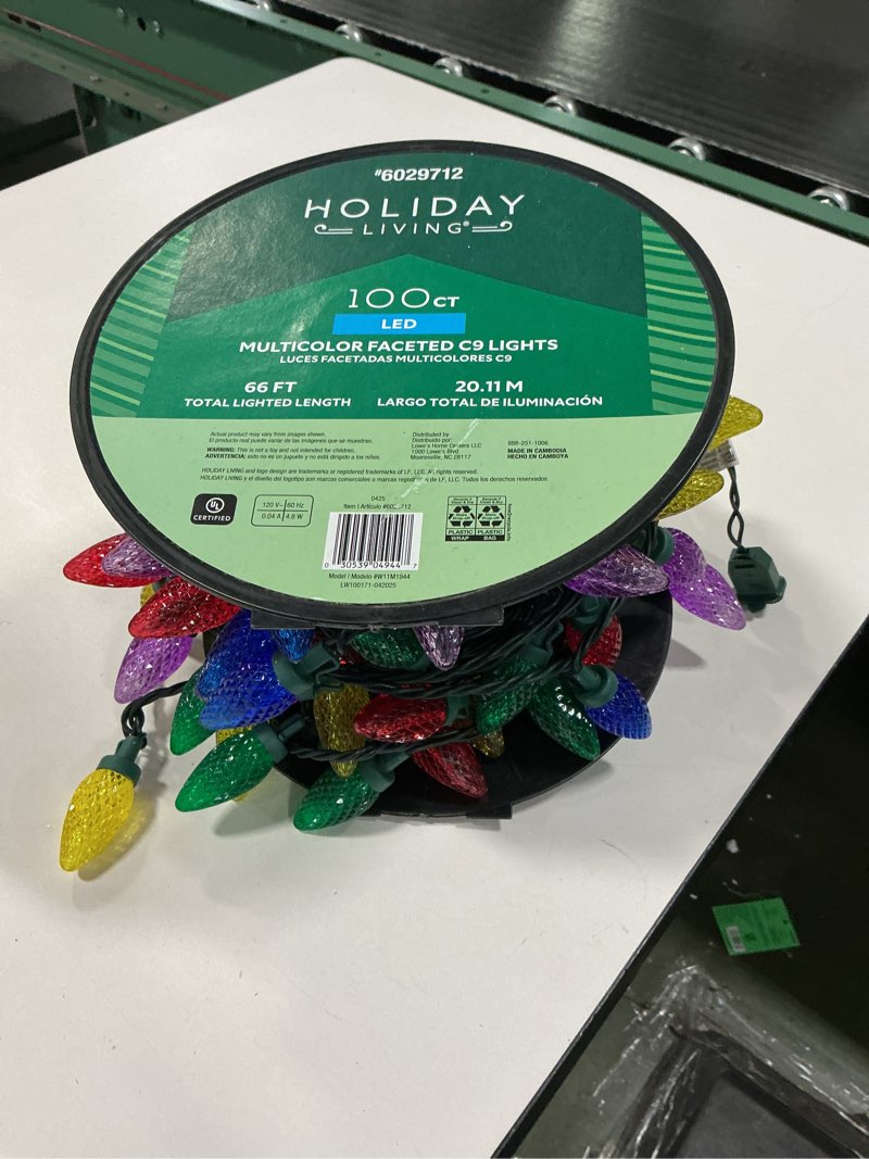 Condition photo showing As Is for Holiday living lights 