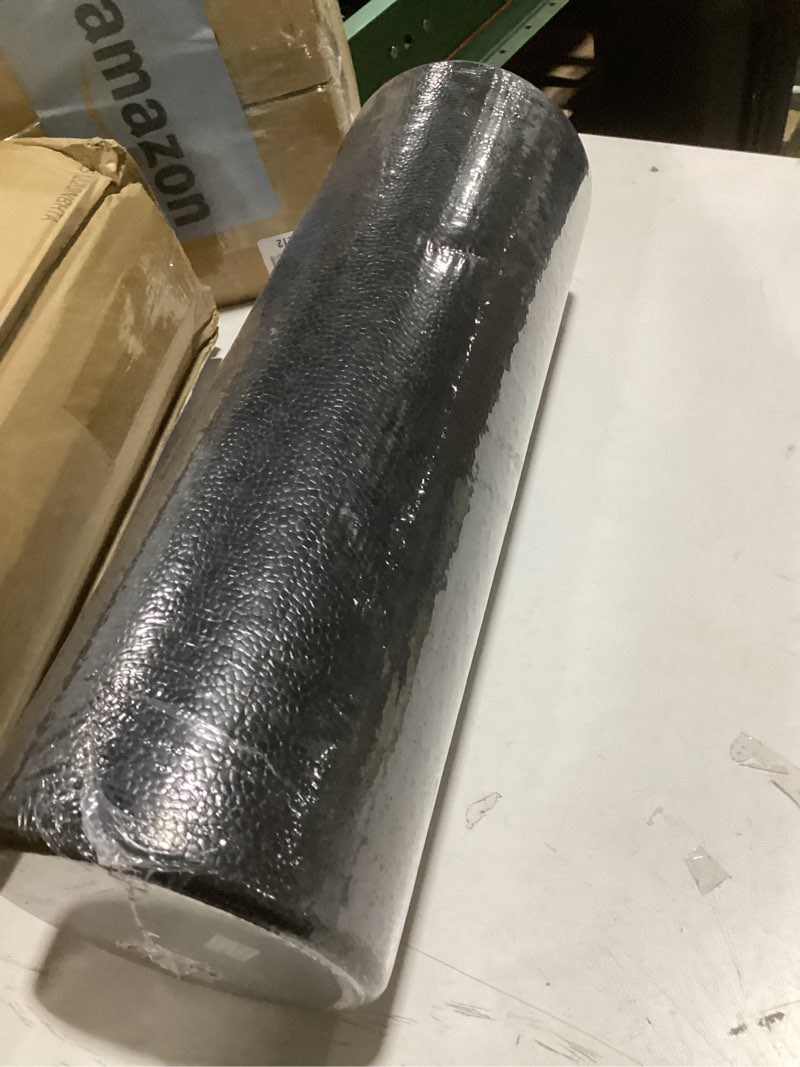 Condition photo showing Good Condition for tone fitness high density epp foam exercise foam roller for yoga, pilates, stretching, massage, and recovery | multiple sizes and colors 18 inch black
