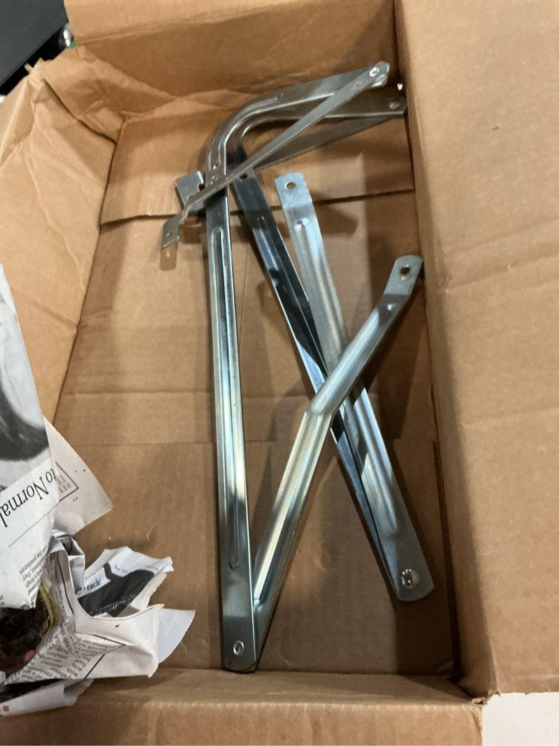 Condition photo showing As Is for KUAFU 55-1 Attic Ladder Spreader Hinge Arms Replacement Kit Compatible with W2210 Werner Models Mk 1 Thru Mk 3 MFG 2006 and Older
