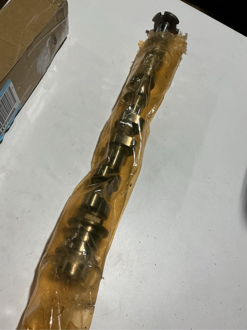 Condition photo showing As Is for exhaust camshaft 24200-2e074 compatible with hyundai elantra veloster kona, kia forte soul seltos 2017-2021 2.0l replaces for 24200-2e084