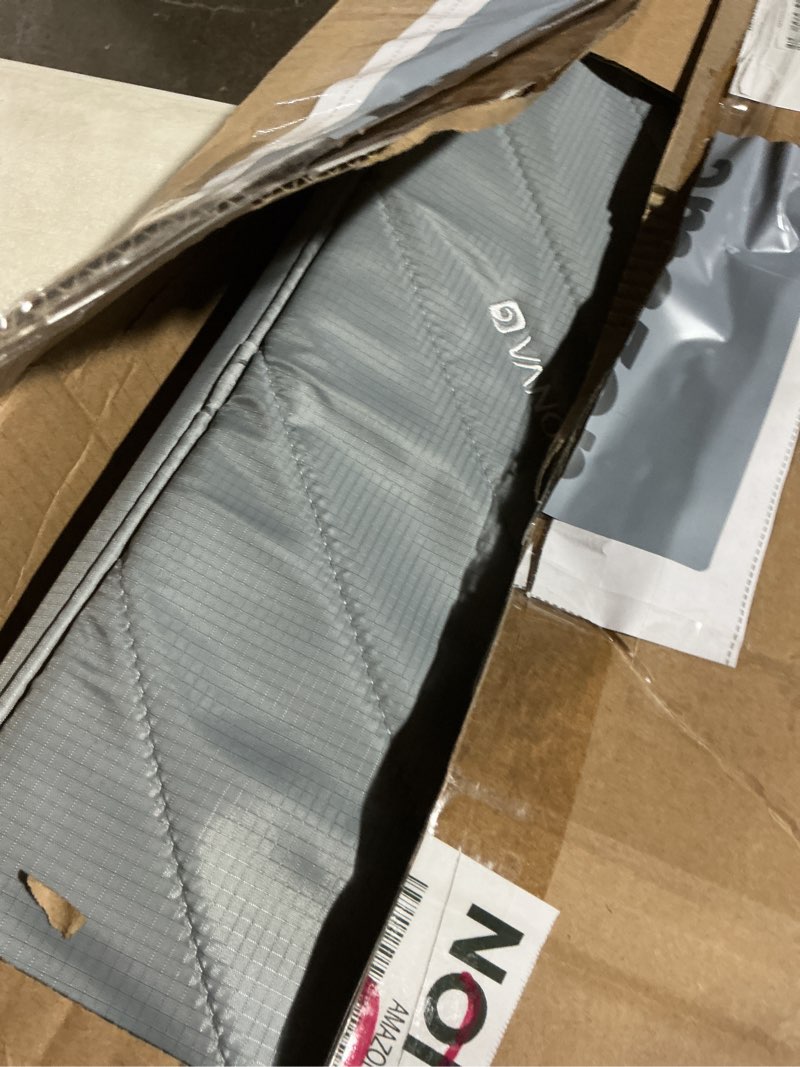 Condition photo showing Good Condition for Vangoa Pro Guitar Pedal Board with 12-Isolated High-Current Power Supply, PD-XL Aluminum Folding Extended 30% More Space Powered Pedalboard Includes Premium Gig Bag, 21"x6.5", 2.7lb, Gray Extended-21''x 6.5'' Gray