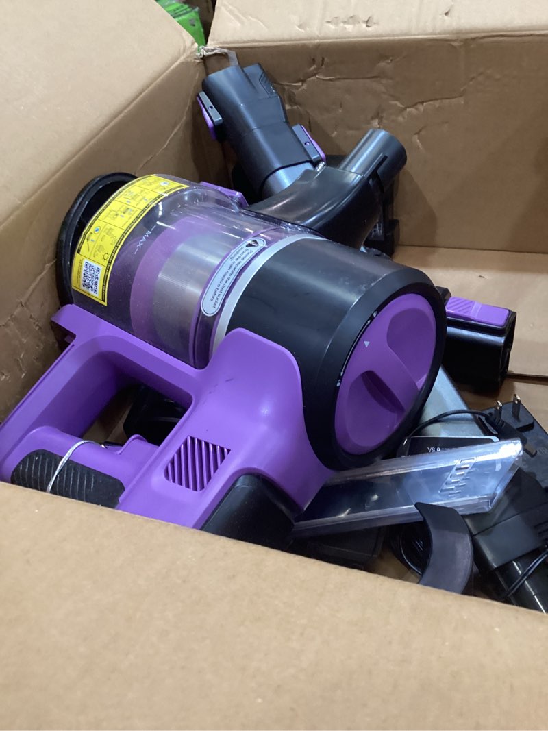 Condition photo showing Good Condition for yassol s10 cordless vacuum cleaner, 55kpa 60mins lightweight stick vacuum with powerful suction for 
