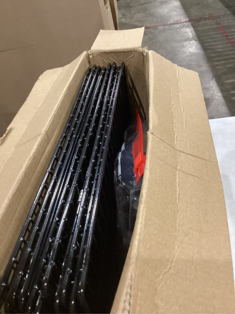 Condition photo showing New/Like New for 12 Panels Small Animal Playpen, 48" x 24" x 16" Pet Playpen with Waterproof Mat, C&C Cage for Guinea Pigs, Puppy Play Pen, Bunny Playpen, Indoor Outdoor Portable Metal Wire Yard Fence 12 Panels - 48"L x 24"W x 16"H Black