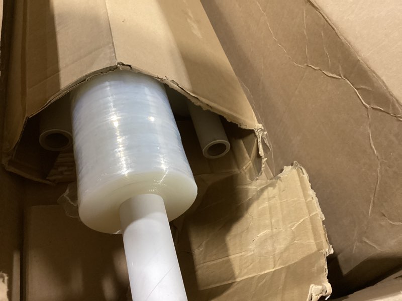 Condition photo showing Good Condition for PackageZoom 20 inch x 1000 Feet Stretch Wrap with Handle, Clear Stretch Film, 4 Rolls 20" wide x 4 Rolls