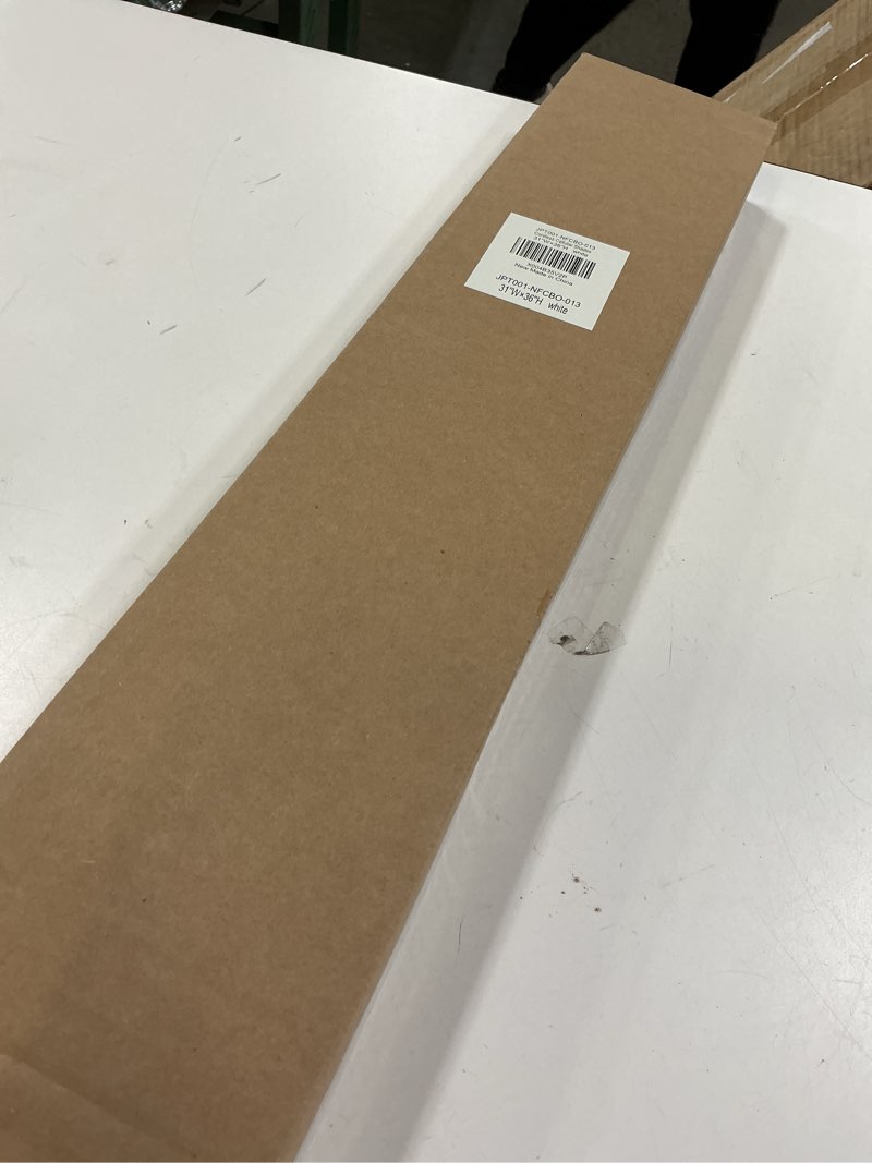 Condition photo showing New/Like New for lazblinds no tools no drill cordless cellular shades, blackout light blocking honeycomb shades for home, thermal insulation blinds for windows, 31" w x 36" h, white blackout-white 31" w x 36" h