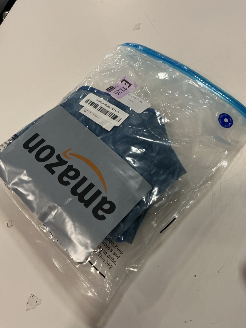 Condition photo showing As Is for Kuoser Dog Surgery Recovery Suit, Anti Licking Surgical Suit for Dogs Male Neuter, Soft Dog Surgery Suit Female Spay Subsititute E-Collar Cone, Doggie Body Suits After Surgery Blue Tie Dye XL X-Large (Back: 20.1" - 24.8"; Weight: 42 - 75LB) Blue Tie Dye