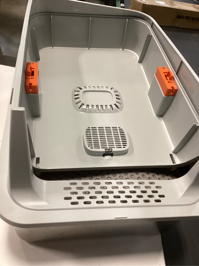 Condition photo showing As Is for Cat Litter Box Large Litter Box for Big Cats Cat Litter Box with High SidesCat