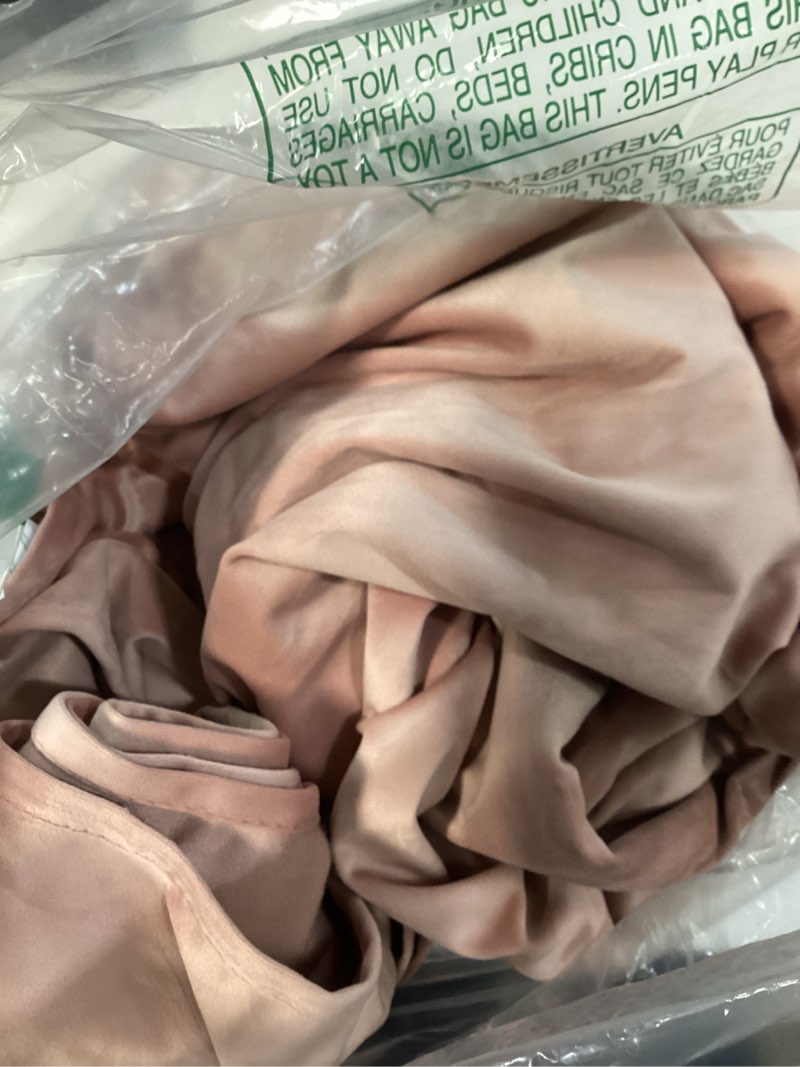 Condition photo showing Good Condition for nicetown dusty pink velvet curtains and drapes for bedroom, home decor panels for home theatre/film room/stage (set of 2, rod pocket design, 84 inches long) pink series - dusty pink 52\"w x 84\"l (pack of 2)