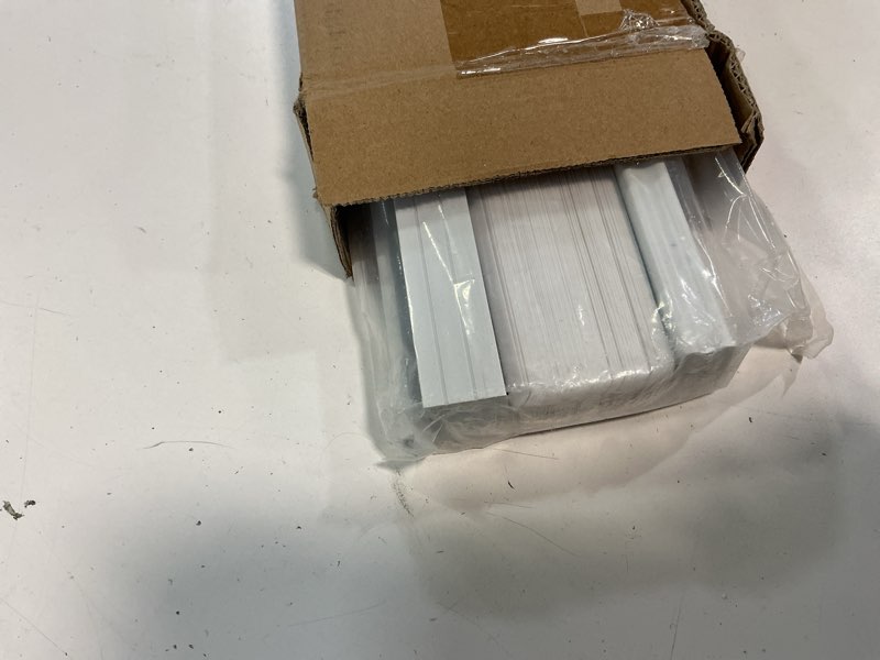 Condition photo showing Good Condition for AIRLAJYID Cordless Vinyl Mini L Blinds 35" W x 64" H, 1" Slat White Horizontal Windows L Blind for Door, Shades, Camper, Light Filtering, Interiors, Arrive 1/2 Inch Narrower Indoor 35"W x 64"H