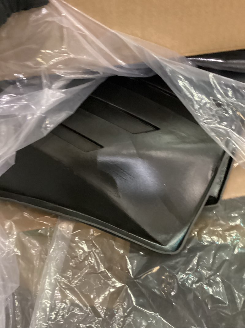 Condition photo showing As Is for for 2007-2018 Jeep Wrangler JK 2 Door Floor Mats & Cargo Liner,TPE All Weather Car Liners Accessories,Custom Fit 1st & 2nd Row Floor Liners and Trunk Mat (for 2007-2018 Jeep Wrangler JK 2 Door)