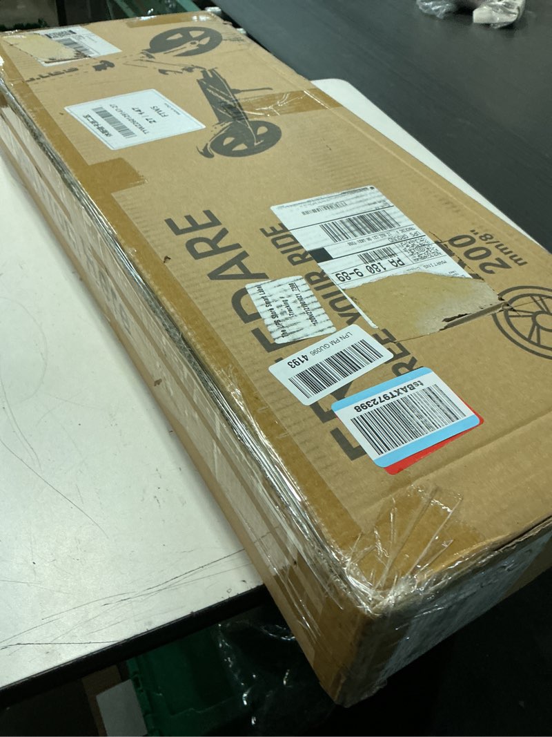 Condition photo showing New/Like New for freedare kick scooter for kids & adults ages 8+, foldable teen scooter with 2 big 8-inch wheels and 4-level adjustable handlebar, max load 220 lbs camouflage
