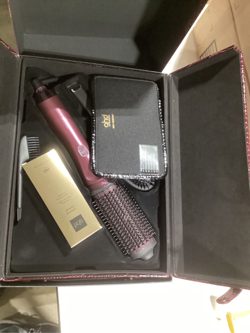 Condition photo showing Good Condition for ghd Duet Blowdry-Hair Dryer Brush | Wet to Blow Dried with No Heat Damage | 3X More Volume with 24 Hour Long-Lasting Results | Blow Dry with No Fizz | 50% More Shine