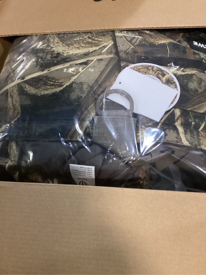 Condition photo showing New/Like New for tidewe breathable chest wader, 1600g insulation waterproof hunting wader with steel shank boots & 200g insulated liner