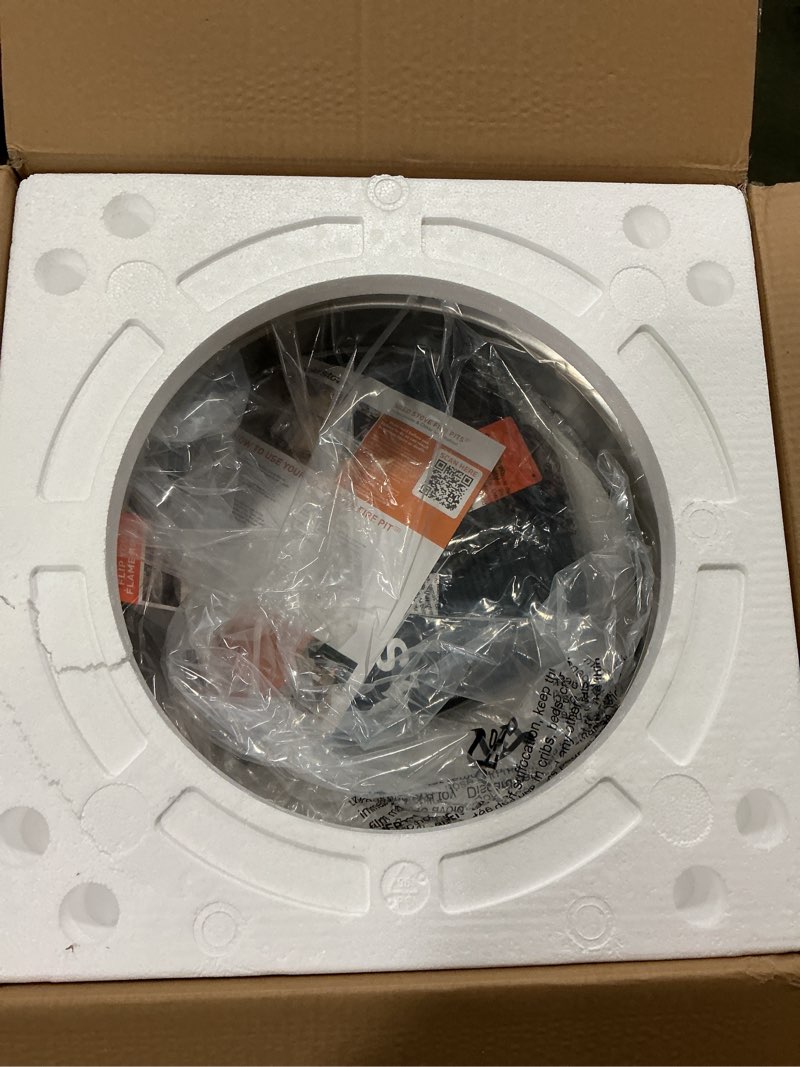 Condition photo showing Good Condition for Solo Stove Bonfire with Stand | 19.5" Smokeless Fire Pit, Removable Ash Pan | Portable Stainless Steel Wood Burning Outdoor Fireplace, Ideal for 4–6 People, 21.75 lbs BONFIRE with Stand Silver