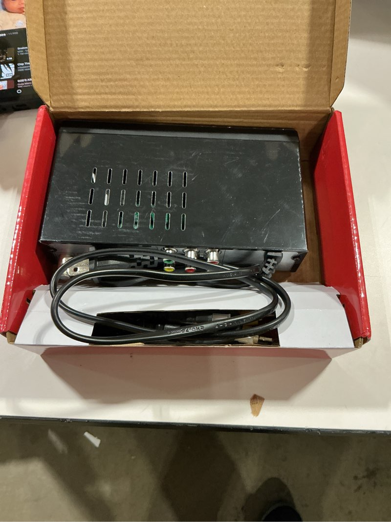 Condition photo showing Good Condition for digital tv converter box, atsc tv tuner - zjbox for analog hdtv live 1080p with recording&playback,hdmi output, timer setting tuner function digital channel free