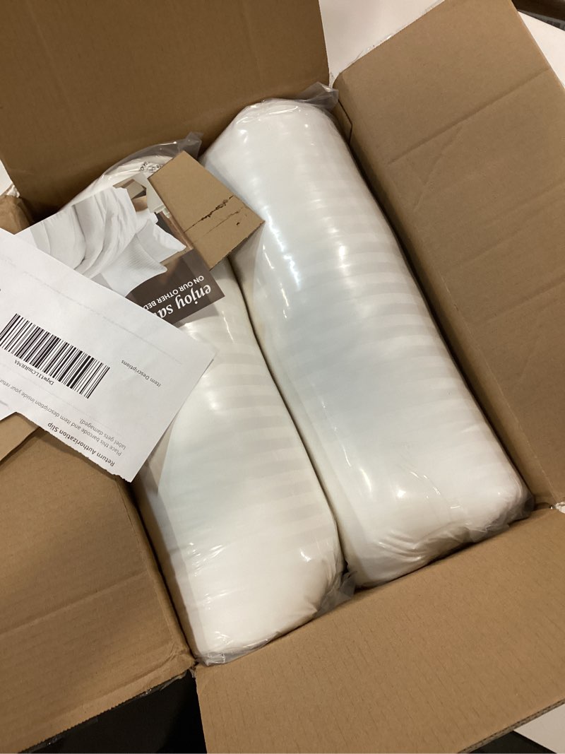 Condition photo showing New/Like New for Beckham Hotel Collection Bed Pillows Standard/Queen Size Set of 2 - Original Soft Down Alternative Pillow for Sleeping - Soft Support for Back, Stomach or Side Sleepers