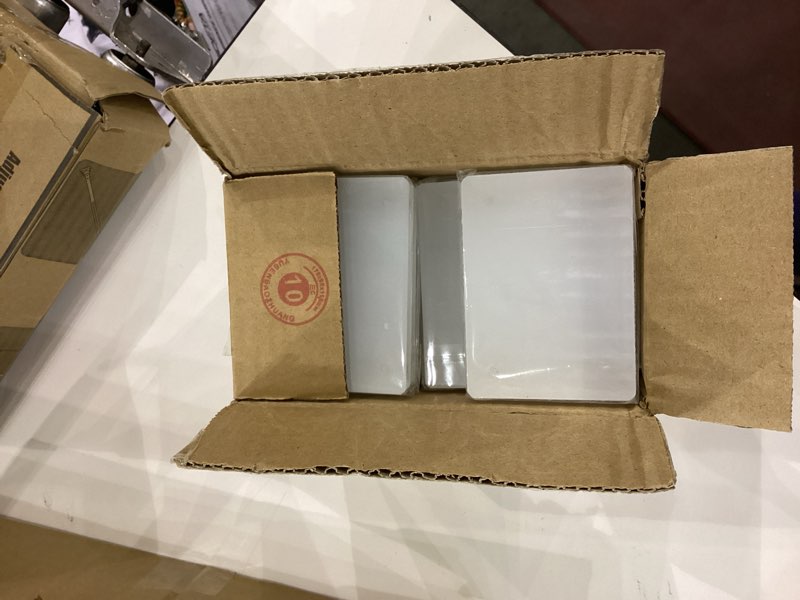 kuchisity 12 PCS Mini Acrylic Picture Frame 2.5x3.5'' Clear Acrylic Business Card Frames Double Side