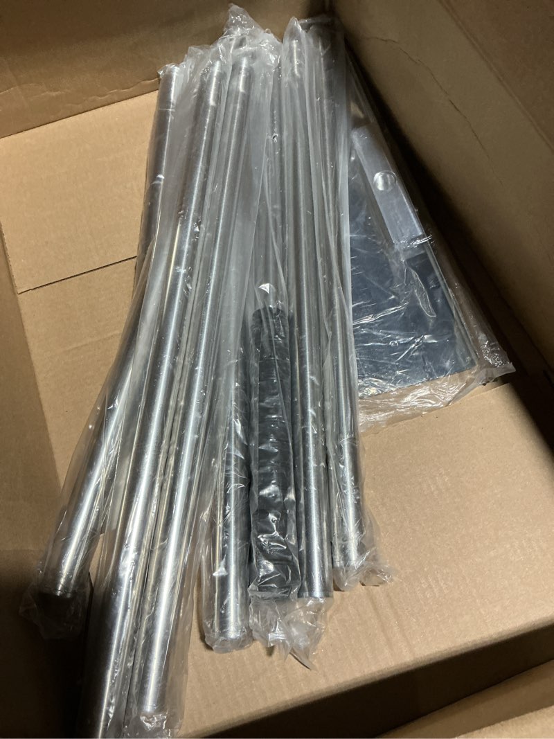 Condition photo showing Good Condition for Stainless Steel Roof Rake: 2-16.5 FT Extendable, All-Stainless Construction (Head & Pole), Heavy-Duty & Durable,, Anti-Slip Grip