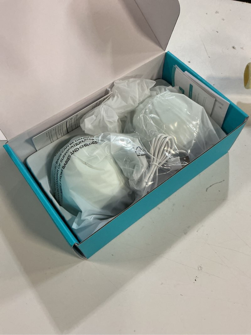 Condition photo showing Good Condition for Paruu P20 Hands-Free Wearable Electric Breast Pump - 4 Modes & 12 Suction Levels, 19/21/24mm Double-Sealed Flanges, Visible Milk Volume & Pumping Time, Lightweight Portable (2 Pack, Light Green)