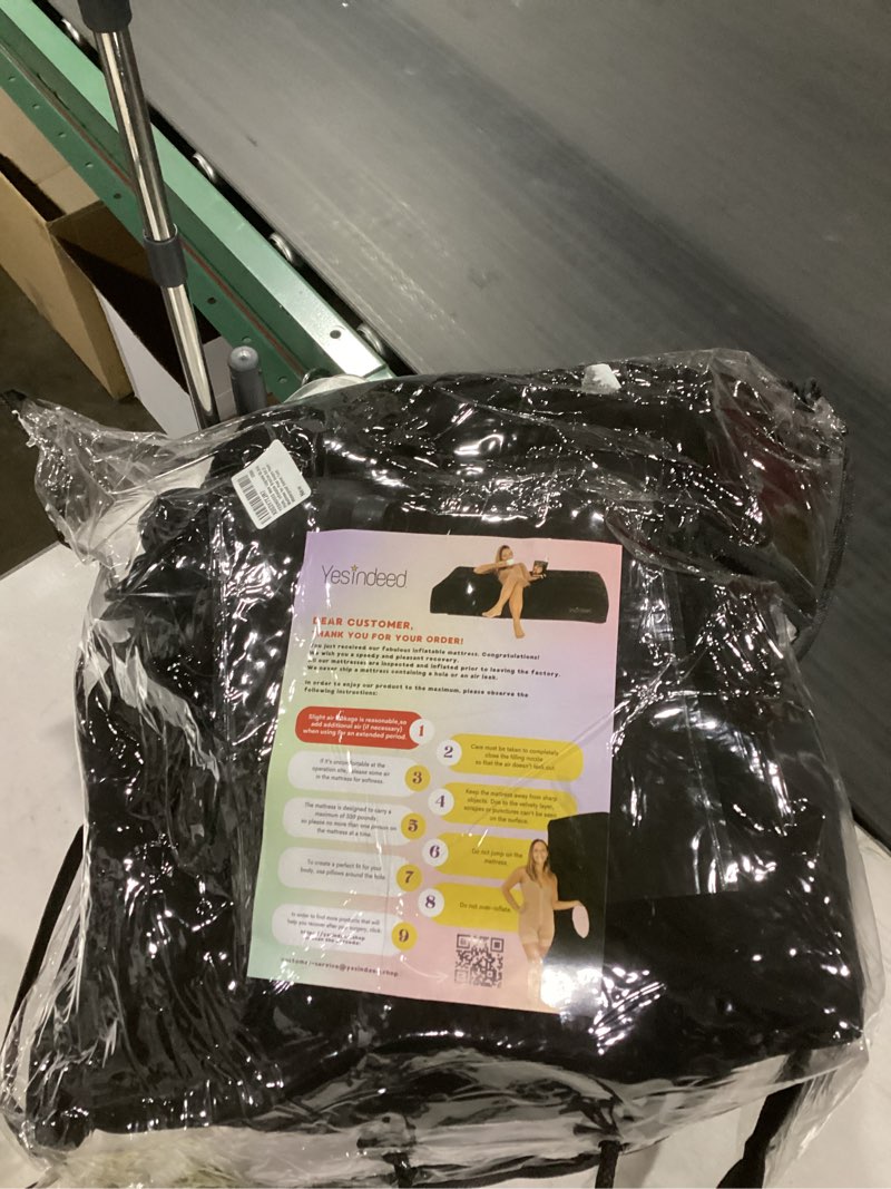Condition photo showing Good Condition for YESINDEED New Upgraded BBL Bed with Hole, Inflatable Brazilian Butt Lift Mattress for Post Surgery Recovery - Waterproof Velvet Touch Top Comfortable & Supportive - Carrying Bag and Air Pump
