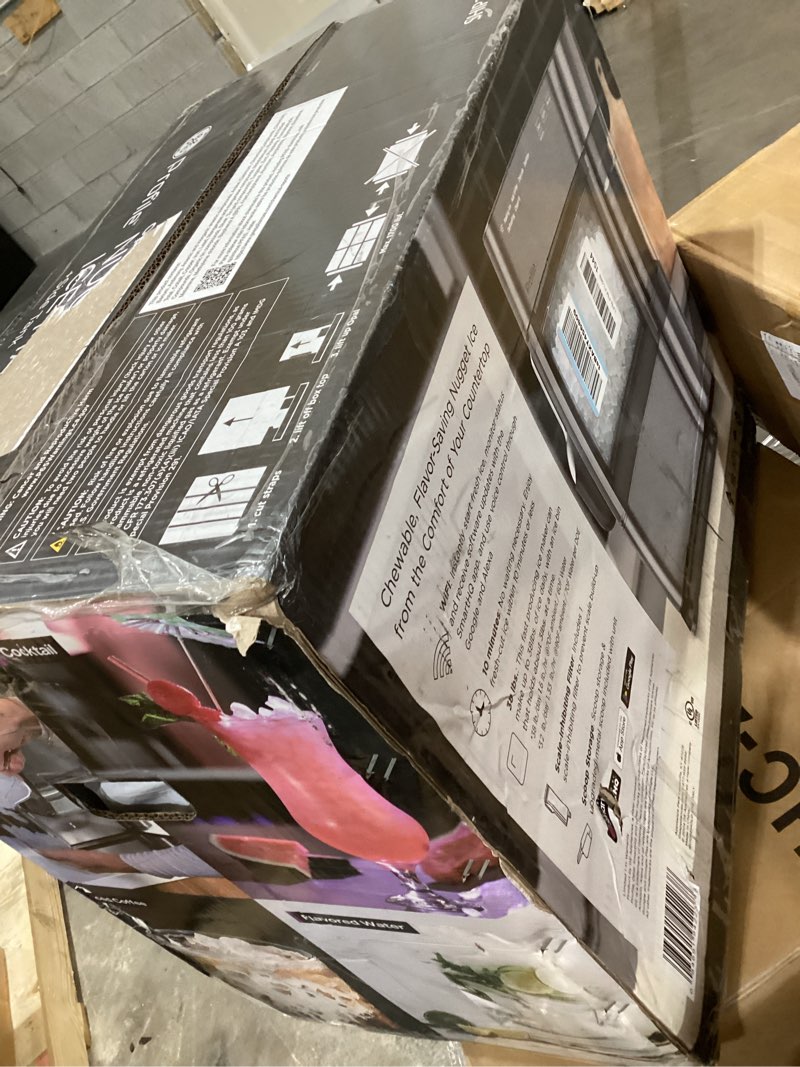 Condition photo showing Good Condition for ge profile opal 2.0 ultra nugget ice maker with side tank and scale inhibiting filter, scoop included, 38 lbs in 24 hours, pellet ice machine with wifi & smart connected, stainless steel