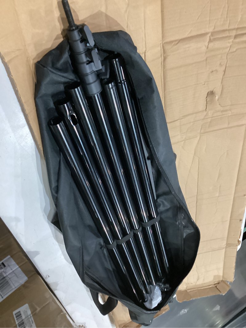 Condition photo showing As Is for similar  not exactly ((((((aw backdrop stand 10 x 7ft/3m x 2.1m adjustable parties background support system stand with 6 clamps 2 sand bags for studio photo event live youtuber classroom stage for puppets 10'x7'