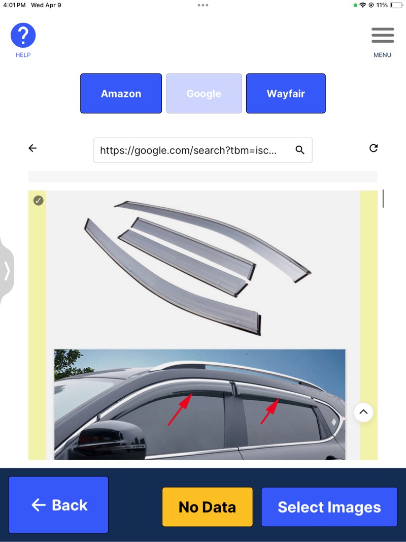 Assorted Car Visors