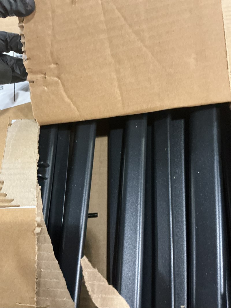 Condition photo showing Good Condition for zinus rumi 14in twin metal bed frame, quick assembly smartbase® mattress foundation, heavy duty sturdy steel with no box spring needed, eco-friendly packaging, black black twin basic assembly