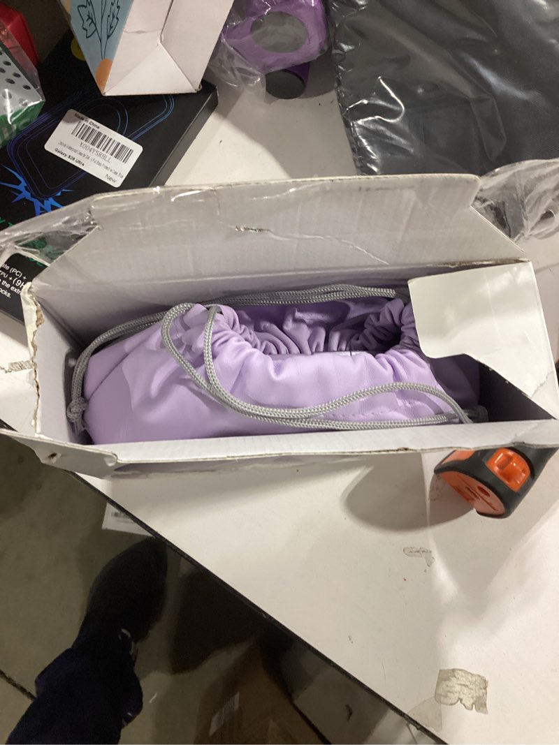 Condition photo showing Good Condition for rorsou c6 active noise cancelling headphones, wireless over ear bluetooth headphones, 60h playtime, lightweight folding deep bass comfort fit ear cups headset with mic for ipad/travel/pc/home purple