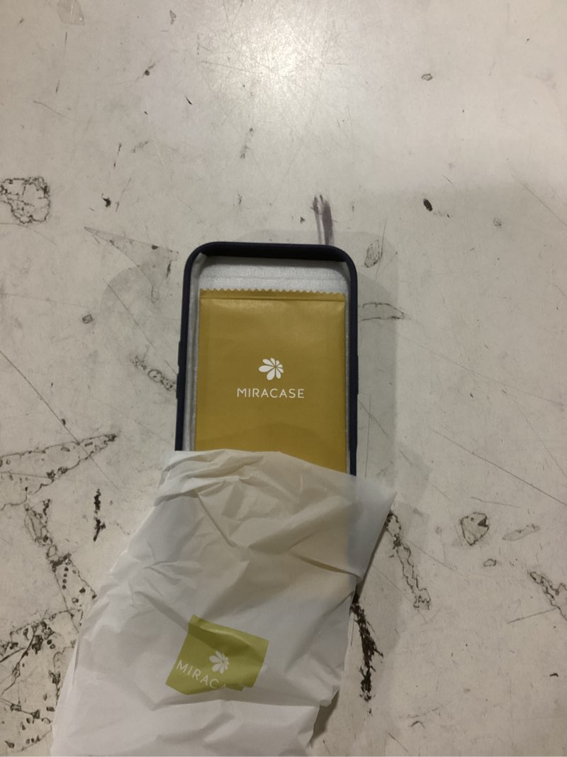 Condition photo showing Good Condition for Miracase Magnetic for iPhone 17 Pro Case 6.3" with Screen Protector, [Compatible with MagSafe] Military-Grade Protection, Anti-Fingerprint, Slim Thin Phone Case for 17 Pro Cover, Dark Blue iPhone 17 Pro Dark Blue