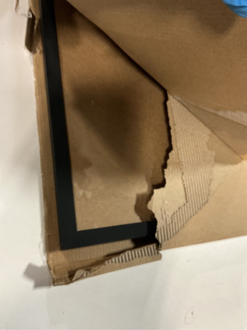 Condition photo showing As Is for upsimples 20x24 Picture Frame, Display Pictures 16x20 with Mat or 20 x 24 Without, Wall Hanging Poster Frames, Black, 1 Pack Black 20x24