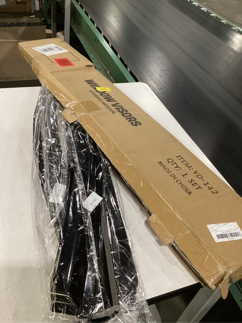 Condition photo showing New/Like New for window visors rain guards for 2011-2026 dodge durango, out-channel window vent wind deflectors visors shades for 11-26 durango