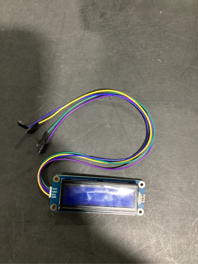 Condition photo showing Good Condition for waveshare 1602 LCD Display RGB Module 16x2 Characters 16M Colors RGB Backlight LCD Module, 3.3V/5V Compatible, I2C Bus, for Raspberry Pi/Pi Pico, Jetson Nano Arduino