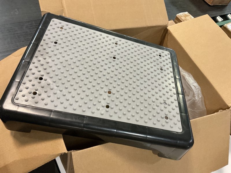 Condition photo showing Good Condition for (similar )step, half steps for seniors, safety step for elderly fall prevention devices, nonslip indoor outdoor mobility step,